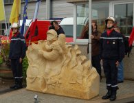 Soldat du Feu - Thionville, Centre de secours 2008 - 1,60 m - Pierre de Jaumont