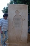 VECKRING LIGNE MAGINOT - Monument commémoratif - Profil gauche